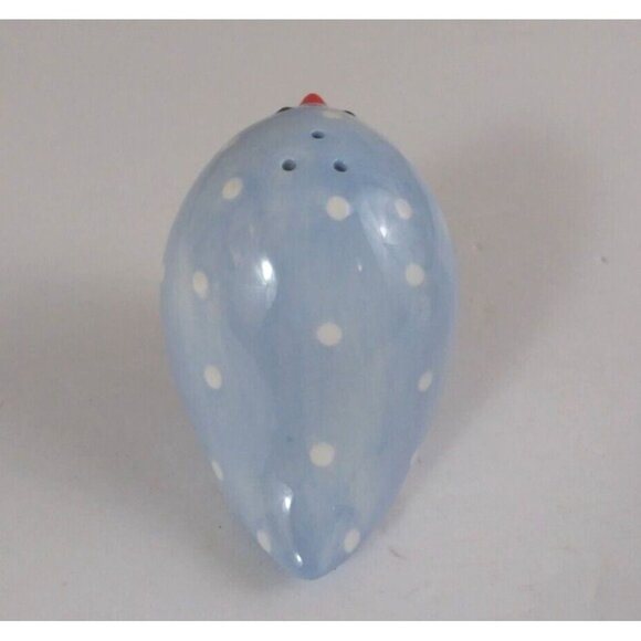 Tag Blue Polka Dot & Green Floral Spring Chicks 2" Salt & Pepper Shakers - Picture 4 of 13